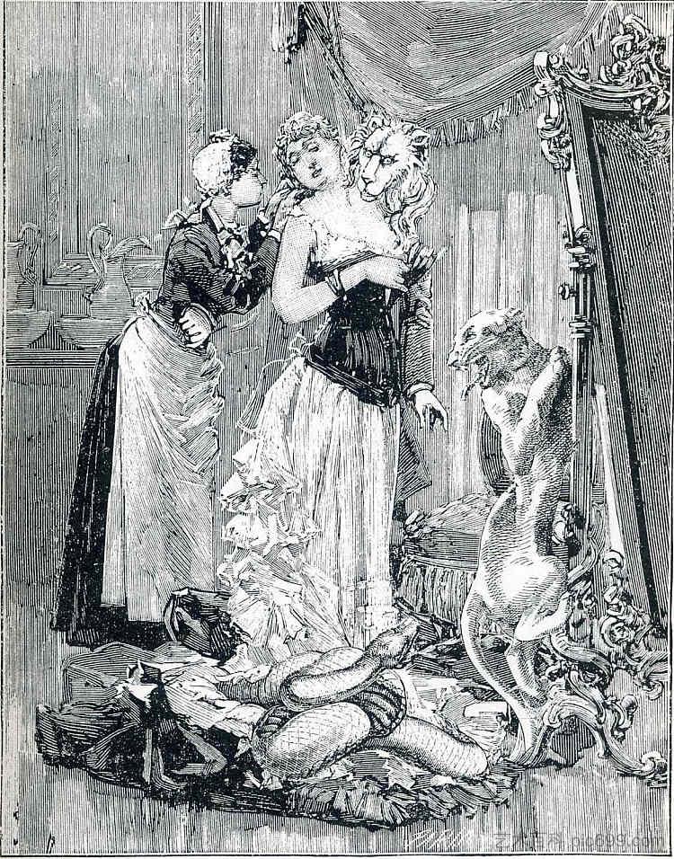 “仁慈的一周”插图 Illustration to "A Week of Kindness" (1934; Paris,France ),马克斯·恩斯特