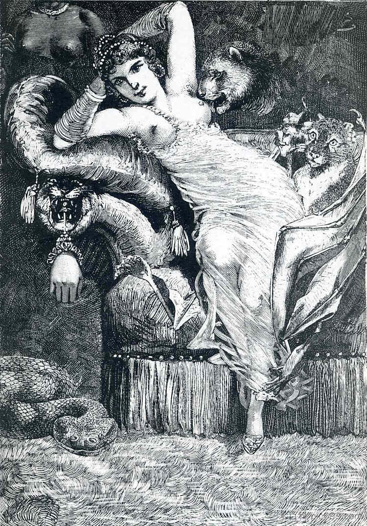 “仁慈的一周”插图 Illustration to "A Week of Kindness" (1934; Paris,France ),马克斯·恩斯特