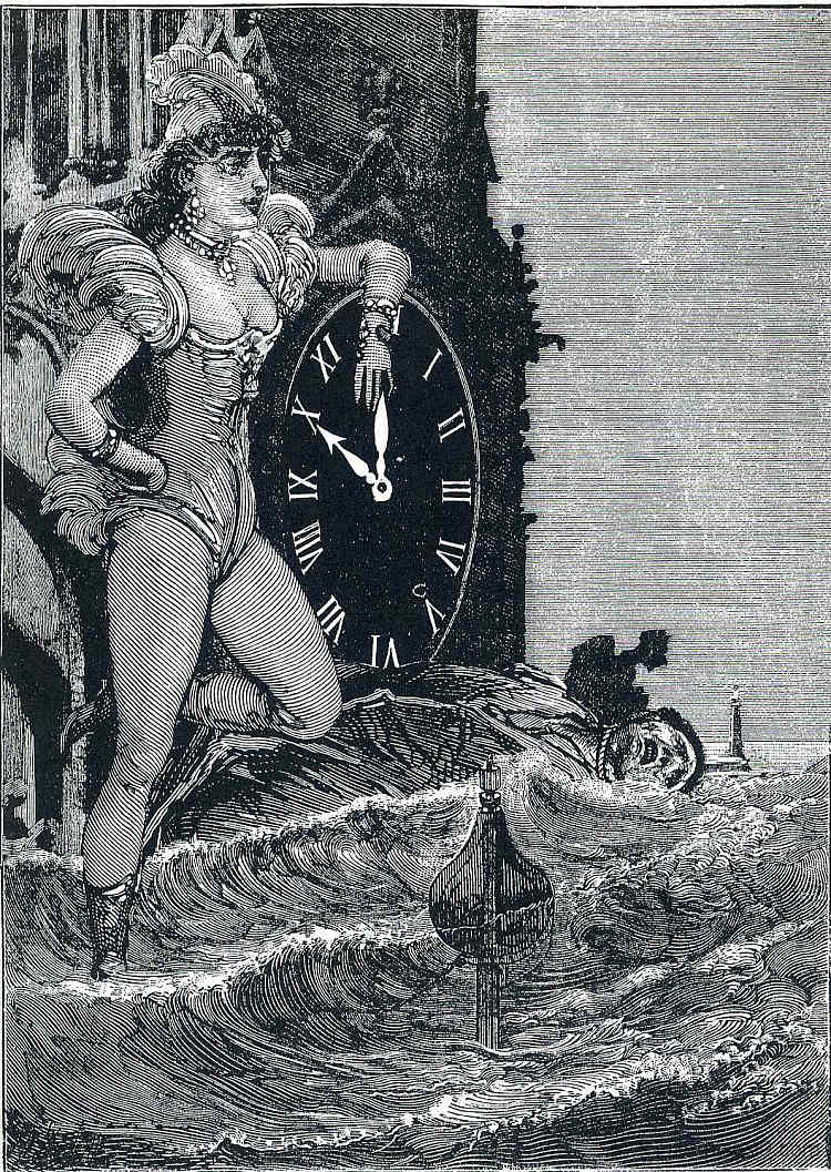 “仁慈的一周”插图 Illustration to "A Week of Kindness" (1934; Paris,France ),马克斯·恩斯特