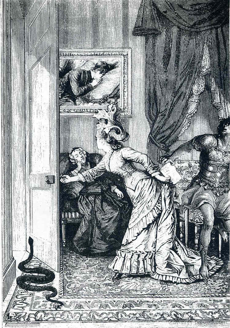 “仁慈的一周”插图 Illustration to "A Week of Kindness" (1934; Paris,France  )，马克斯·恩斯特