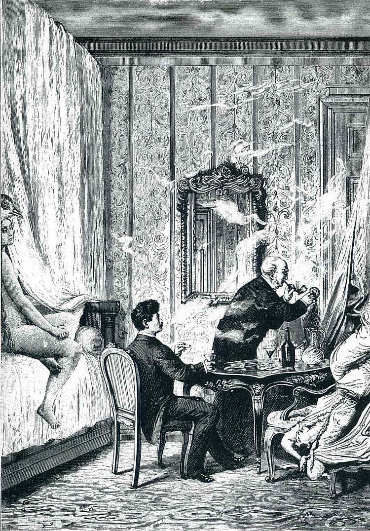“仁慈的一周”插图 Illustration to "A Week of Kindness" (1934; Paris,France ),马克斯·恩斯特