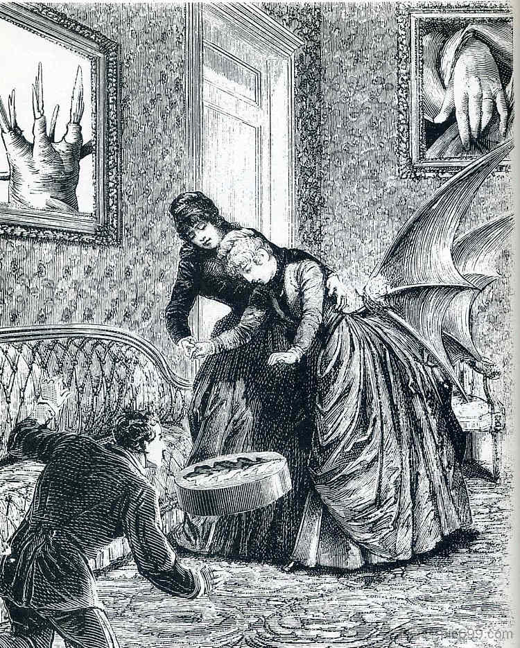 “仁慈的一周”插图 Illustration to "A Week of Kindness" (1934; Paris,France ),马克斯·恩斯特