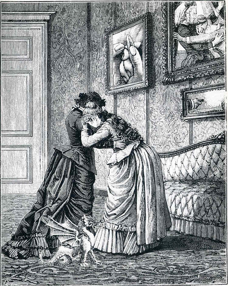 “仁慈的一周”插图 Illustration to "A Week of Kindness" (1934; Paris,France ),马克斯·恩斯特