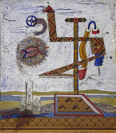 卡塔琳娜·卷毛 Katharina Ondulata (1920; Cologne / Cöln / Köln,Germany ),马克斯·恩斯特