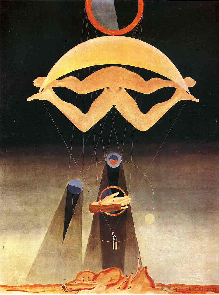 对此,人将一无所知 Of This Men Shall Know Nothing (1923; Paris,France ),马克斯·恩斯特