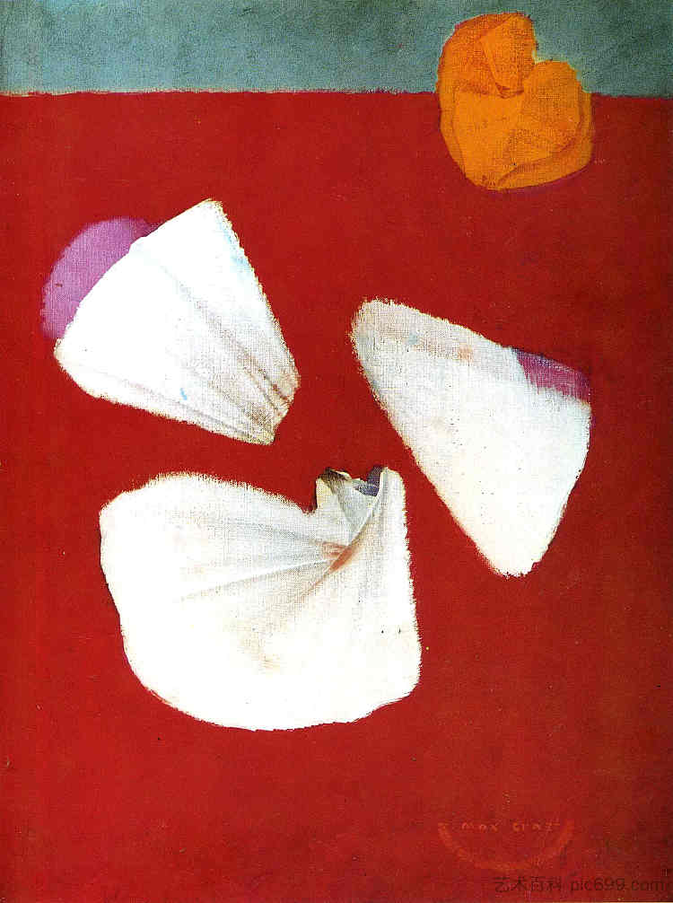 贝壳和花朵 Shells and Flowers (c.1965; Paris,France  )，马克斯·恩斯特