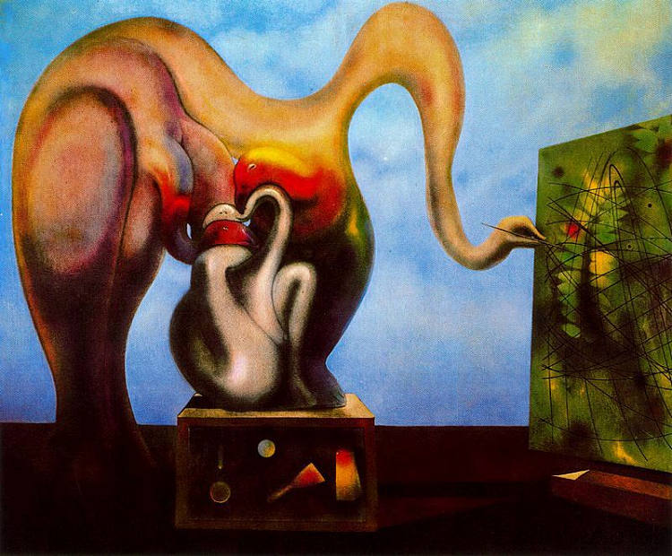 超现实主义与绘画 Surrealism and Painting (1942; United States  )，马克斯·恩斯特