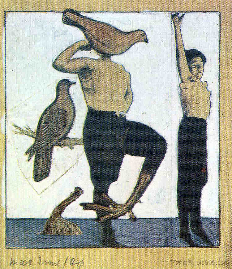 瑞士，达达的出生地 Switzerland, Birth-Place of Dada (1920; Cologne / Cöln / Köln,Germany  )，马克斯·恩斯特