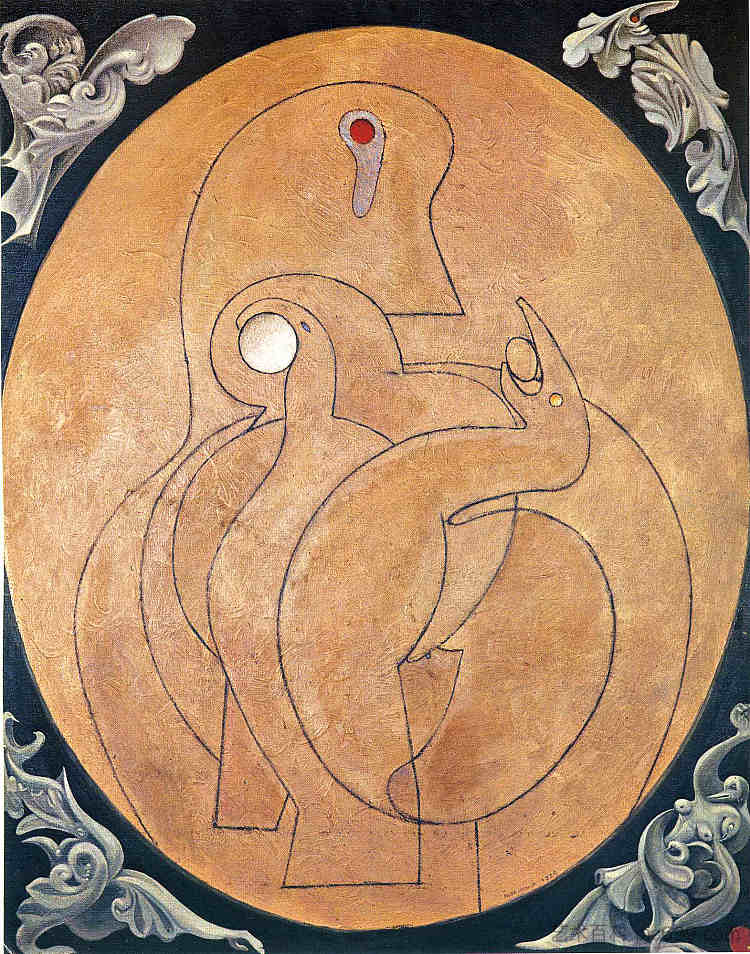 内在愿景:鸡蛋 The Inner Vision: The Egg (1929; Paris,France ),马克斯·恩斯特