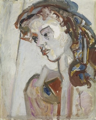 肖像玛丽亚·古伯勒 Portrait Maria Gubler (1950)，马克斯·古布勒