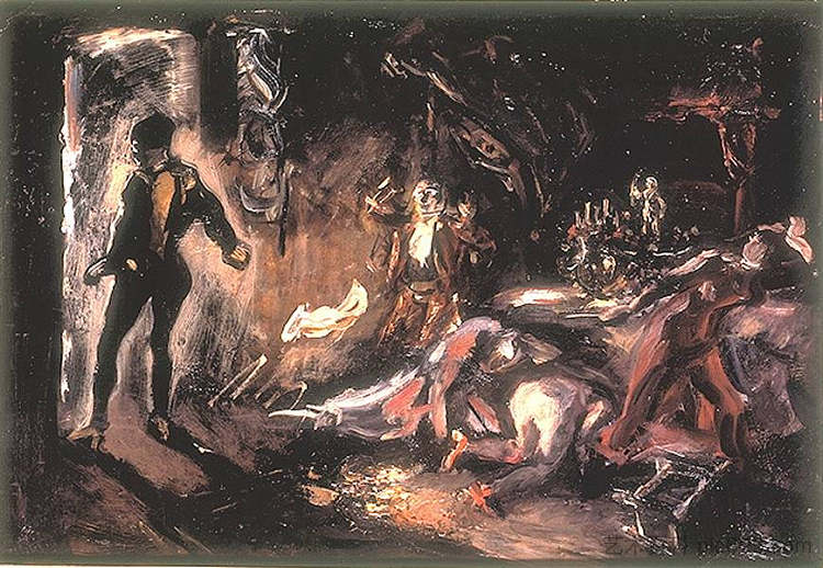 唐璜与石格斯的相遇 Don Juan's Encounter with the Stony Gues (1906),马克思·斯利夫格特