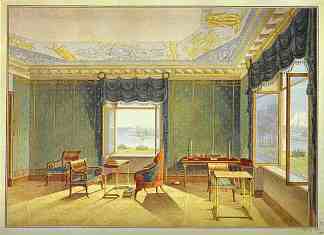 从窗口查看 View from Window (1821)，马克西姆沃罗比耶夫
