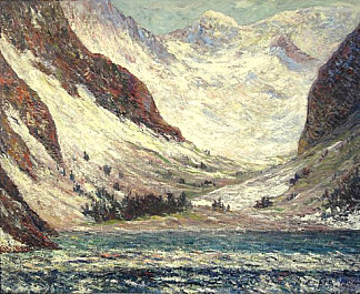 洛维特尔湖 Lake Lovitel (1904; France                     )，马克西姆·莫弗拉