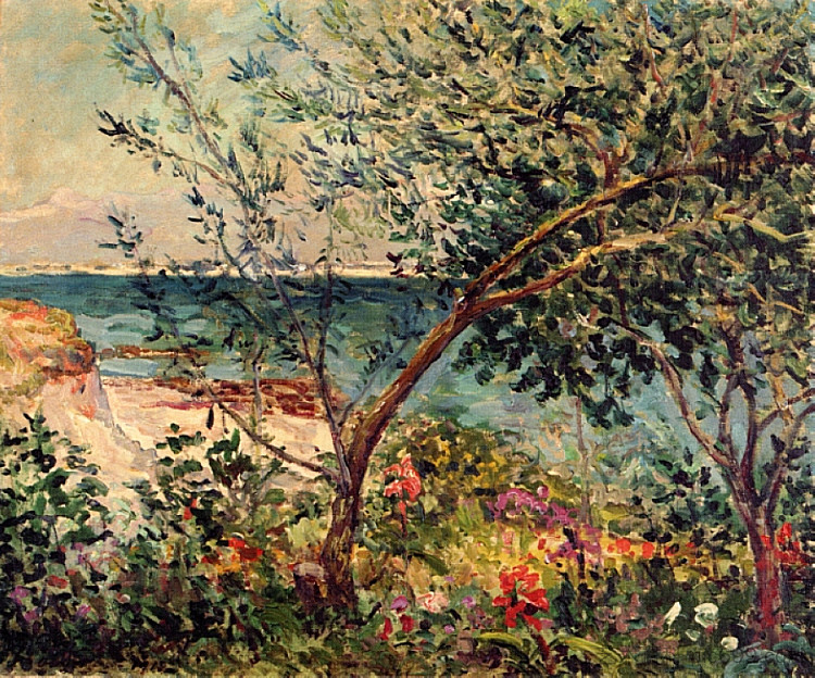 莫夫拉先生的海边花园 Monsieur Maufra's Garden by the Sea，马克西姆·莫弗拉