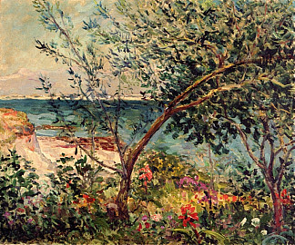 莫夫拉先生的海边花园 Monsieur Maufra’s Garden by the Sea，马克西姆·莫弗拉