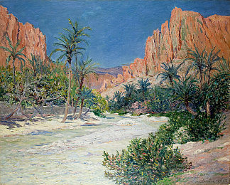 阿尔坎特拉绿洲的早晨 Morning in the Oasis of Alkantra (1913)，马克西姆·莫弗拉