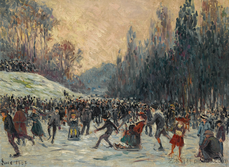 运动员 Les Patineurs (1907)，马克西米连·卢斯