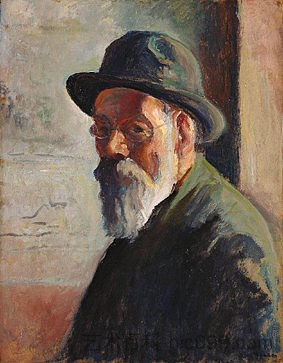 艺术家肖像 Portrait of the Artist (1930)，马克西米连·卢斯