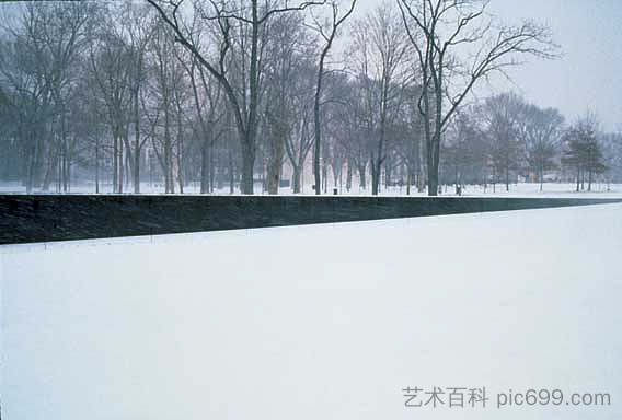 越南 退伍军人纪念馆 Vietnam Veterans Memorial (1980 - 1982)，林玛雅