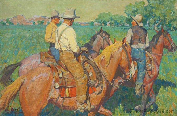 家庭牧场 Home Pastures (1915)，梅纳德·迪克森