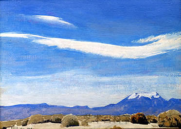 云,科切拉谷,加利福尼亚州 The Cloud, Coachella Valley, California (1940),梅纳德·迪克森