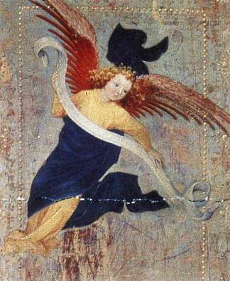 天使（来自大胆的菲利普祭坛） Angel (from Altar of Philip the Bold) (1399)，梅尔基奥尔·布鲁德拉姆