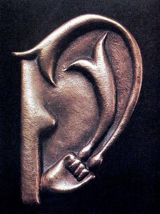 贾科梅蒂的耳朵 Giacometti’s Ear (1933)，梅拉·奥本海姆