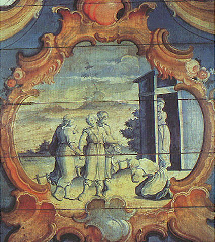 亚伯拉罕崇拜三位天使 Abraão Adora os Três Anjos (1799)，马努尔·达·科斯塔·阿塔德