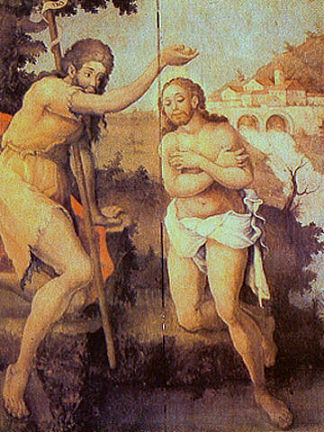 基督的洗礼 Baptism of Christ，马努尔·达·科斯塔·阿塔德