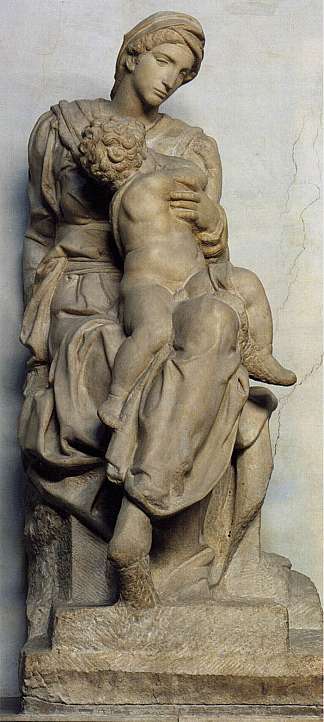 麦当娜医生 Medici Madonna (1531; Florence,Italy                     )，米开朗基罗