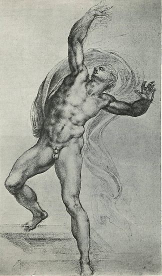 复活的基督 The Risen Christ (c.1533; Italy                     )，米开朗基罗