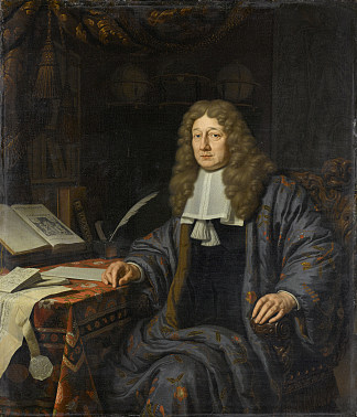 Johannes Hudde，阿姆斯特丹市长和数学家 Johannes Hudde, Burgemeester Van Amsterdam En Wiskundige (1686)，米希尔·凡·穆谢尔