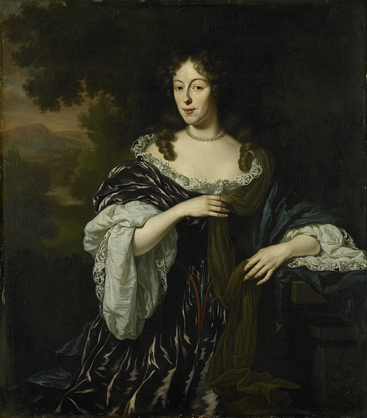 玛丽亚·谢普，妻子范·亨德里克·比克 Maria Schaep, Echtgenote Van Hendrick Bicker (1682)，米希尔·凡·穆谢尔