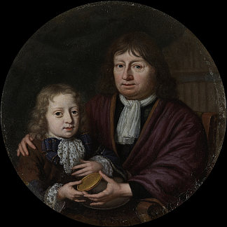 画 Schilderij (1689)，米希尔·凡·穆谢尔