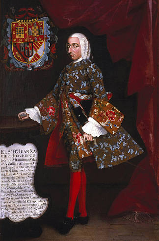 唐璜·泽维尔·若阿钦·古铁雷斯·阿尔塔米拉诺·贝拉斯科 Don Juan Xavier Joachín Gutiérrez Altamirano Velasco (1752)，米格尔·卡布雷拉
