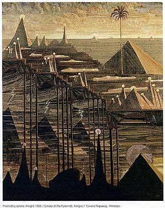 阿莱格罗（金字塔奏鸣曲） Alegro (Sonata of the Pyramids) (1909)，米卡胡斯·科斯坦蒂纳斯·西尼斯