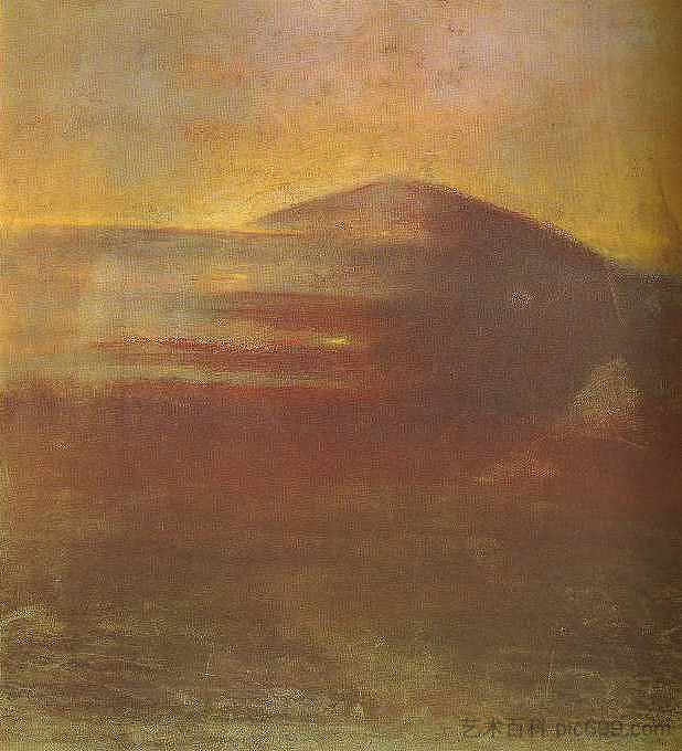 洪水（二） Deluge (II) (1904)，米卡胡斯·科斯坦蒂纳斯·西尼斯