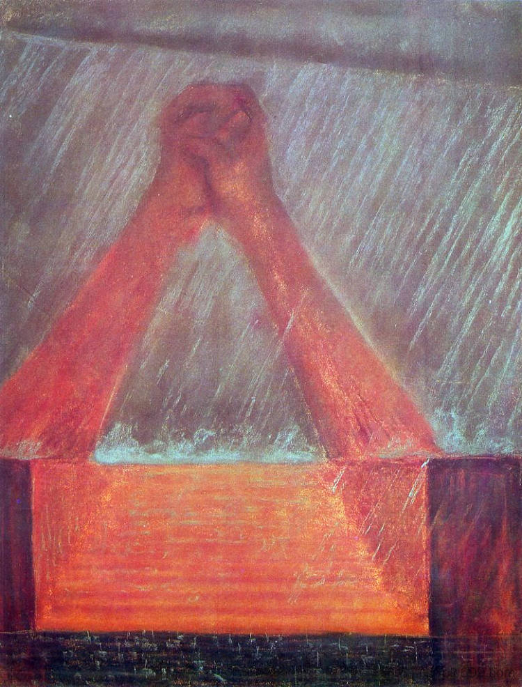 洪水(六) Deluge (VI) (1904),米卡胡斯·科斯坦蒂纳斯·西尼斯