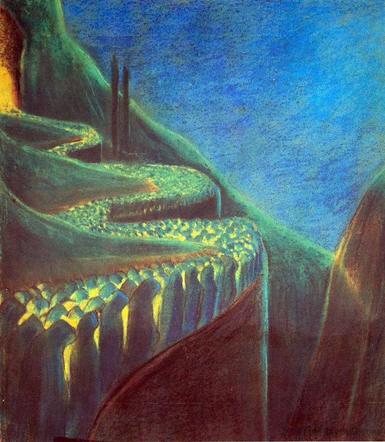 葬礼交响曲(六) Funeral Symphony (VI) (1903),米卡胡斯·科斯坦蒂纳斯·西尼斯