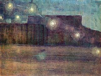 火花（二） Sparks (II) (1906)，米卡胡斯·科斯坦蒂纳斯·西尼斯