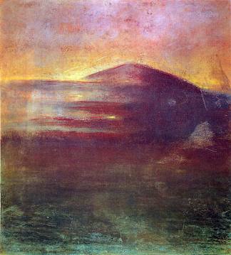 日落 Sunset (1904)，米卡胡斯·科斯坦蒂纳斯·西尼斯