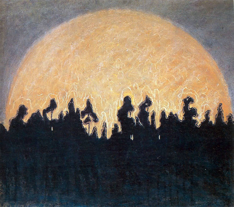太阳 The sun (1907)，米卡胡斯·科斯坦蒂纳斯·西尼斯