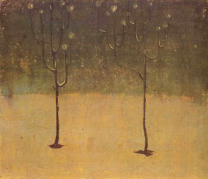 冬季主题 Winter Motif (1907)，米卡胡斯·科斯坦蒂纳斯·西尼斯