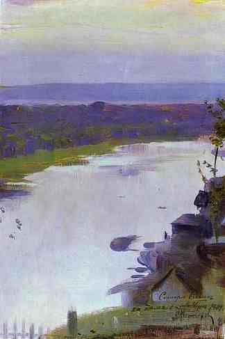 贝拉亚河 River Belaya (1909)，米哈伊尔·涅斯捷罗夫