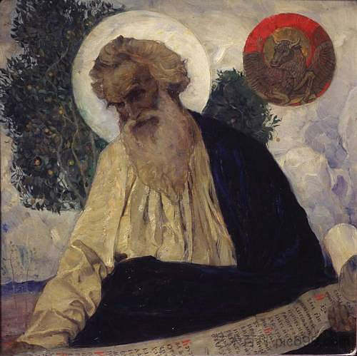 使徒圣路加 St. Luke the Apostle (1909)，米哈伊尔·涅斯捷罗夫