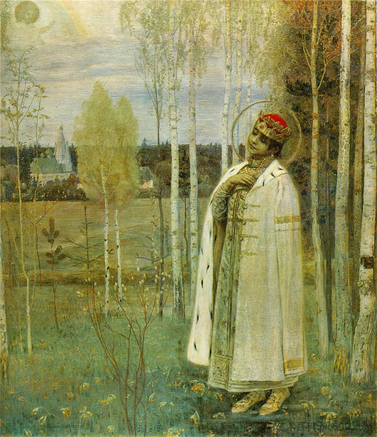沙皇迪米特里 Tsarevich Dimitry (1899),米哈伊尔·涅斯捷罗夫
