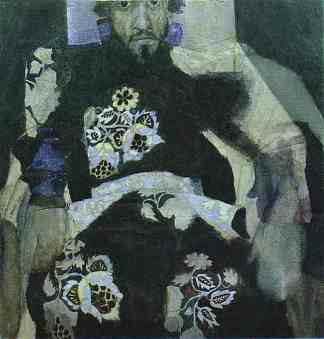 一个穿着俄罗斯旧式服装的男人 A Man in a Russian Old Style Costume (1886; Russian Federation                     )，米哈伊尔·弗贝鲁尔