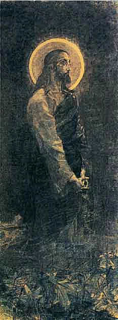 客西马尼园的基督 Christ in Gethsemane (1888; Kiev,Ukraine ),米哈伊尔·弗贝鲁尔