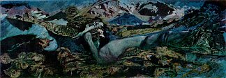 堕落恶魔 Fallen Demon (1902; Moscow,Russian Federation                     )，米哈伊尔·弗贝鲁尔