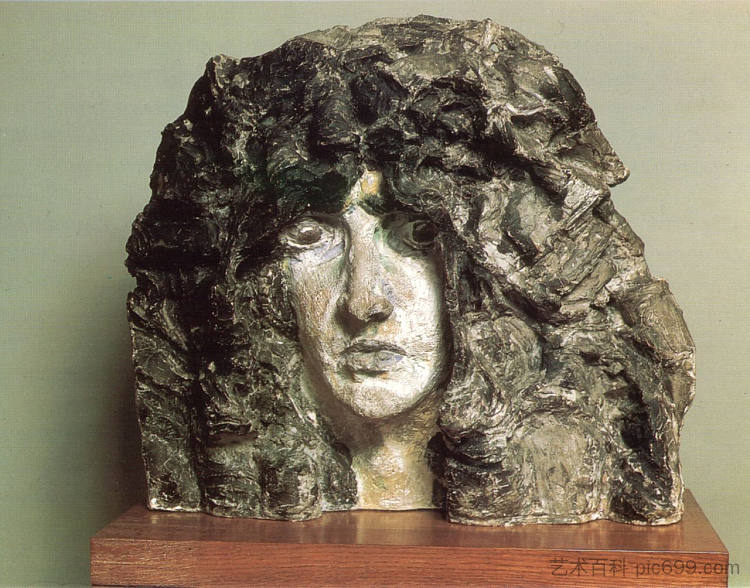 恶魔首领 Head of Demon (1890),米哈伊尔·弗贝鲁尔